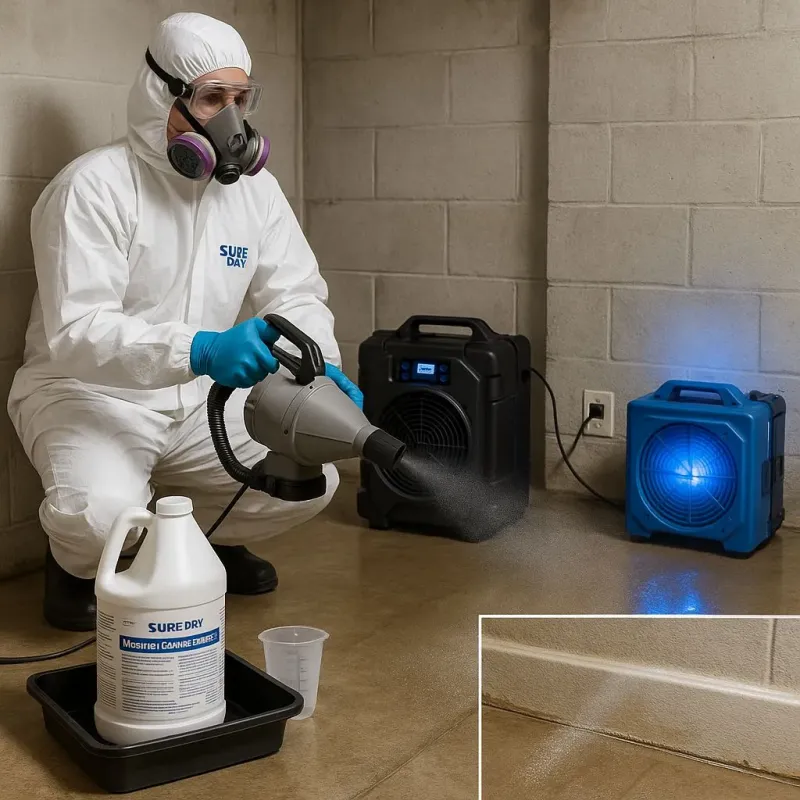 Sanitization and Odor Removal process in Lake City, IA