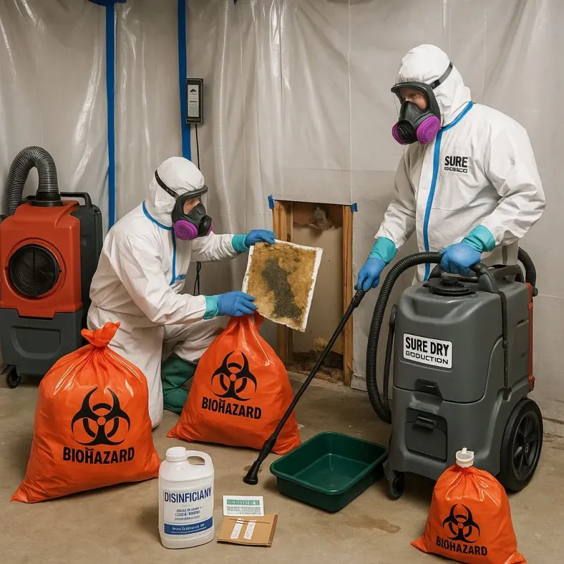 Contaminated Water Handling Protocols process in Lake City, IA